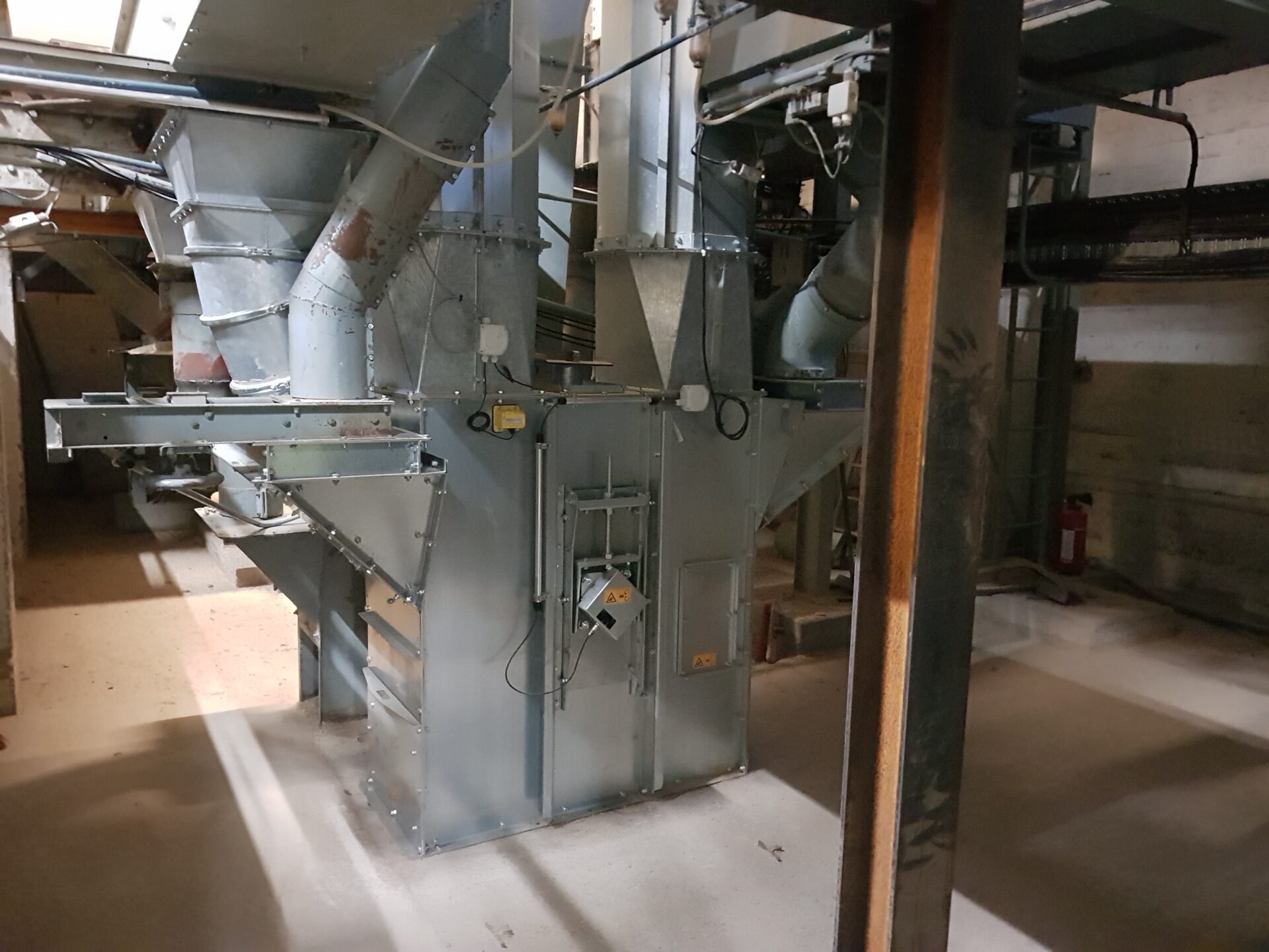 Retrofit: replacement of bucket elevators and capacity increase - Zuther