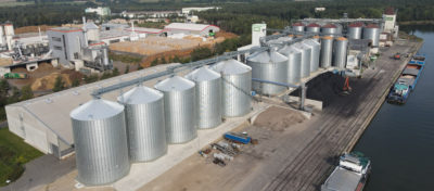Siloanlage für Getreide, Anlagentechnik Produktion und Montage vom Hersteller Zuther aus Karwitz